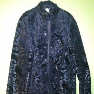 Lip Service Beatles Style Jacket with Mandarin Collar - XL